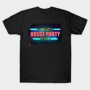 Lorenzo's House Party Neon Letters T-Shirt